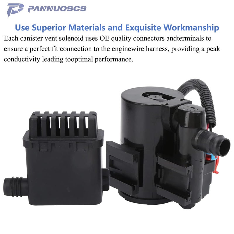 PANNUOSCS Evap Canister Vent Solenoid P0449 Compatible with 2004-2010 Chevy Silverado GMC Sierra 1500 2500 3500 HD Classic Vapor Canister Vent Solenoid Replaces 911-237 10357992 19207763 CVS34 - Image 4